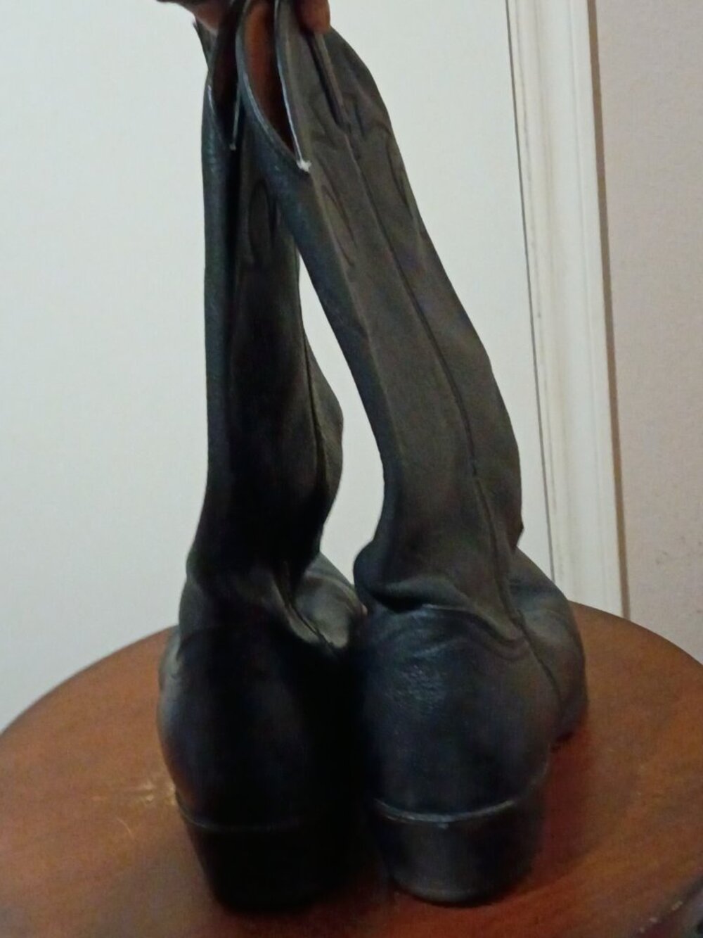 Durango Black Leather Boots SW4200 Sz Men's Size 10.5 EE - Picture 10 of 14